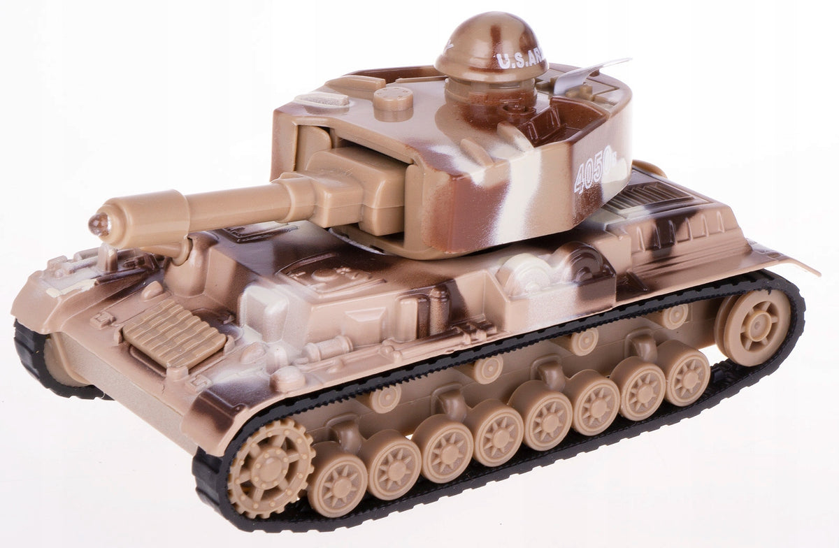 MILITARY TANK METAL LIGHT SOUND 4050B SAND Color beige