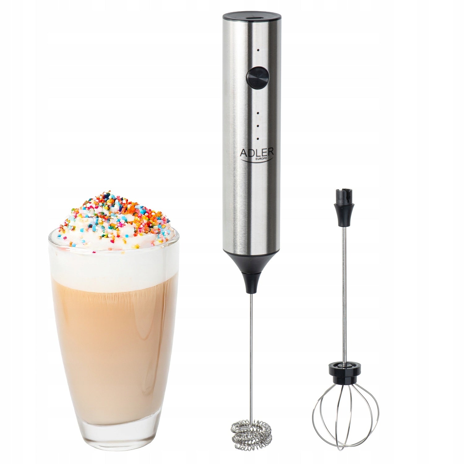 MILK FROTHER Cordless Coffee Handheld ELECTRIC BEATER MIXER Manufacturer code AD 4532
