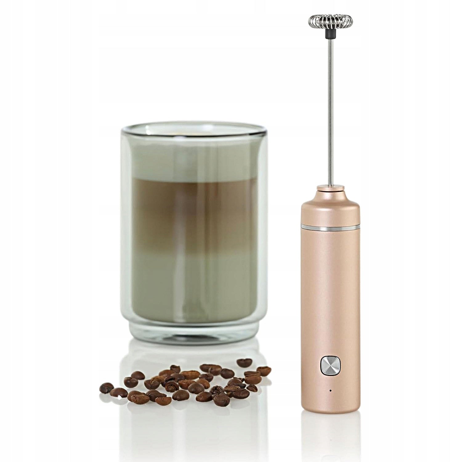 MILK FROTHER Cordless MORO AdHoc bright copper