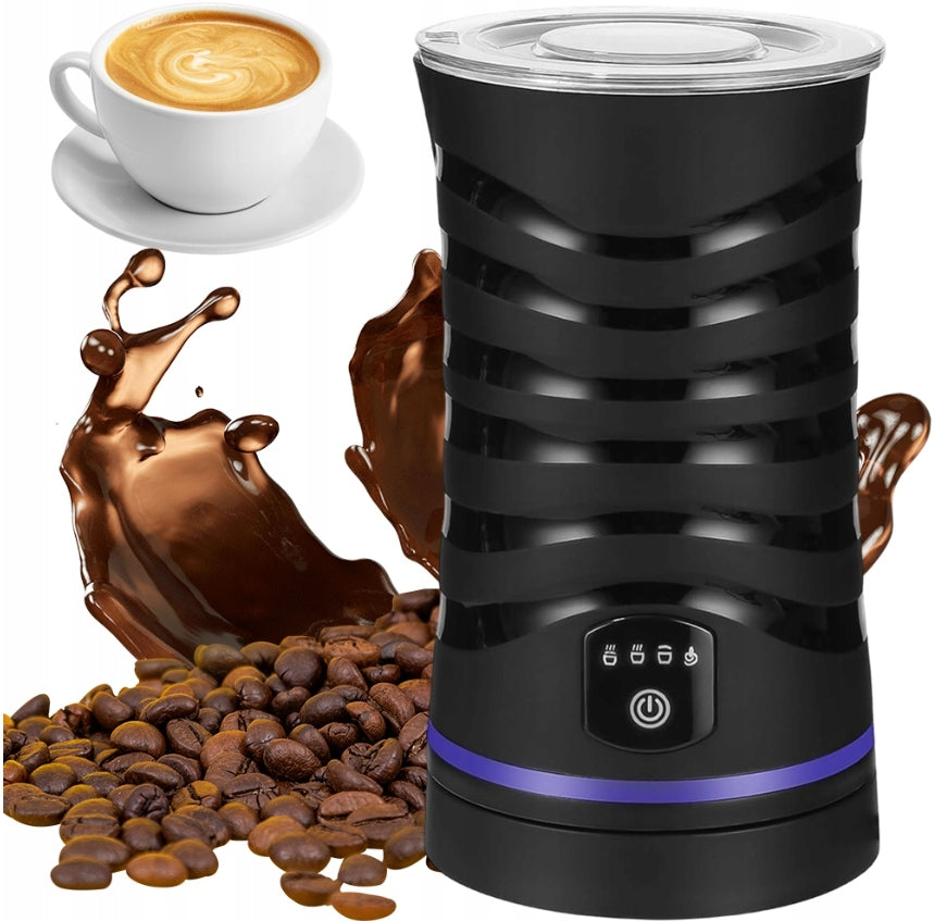 MILK FROTHER ELECTRIC 4IN1 600ML 400W WARM COLD FOAM LATTE