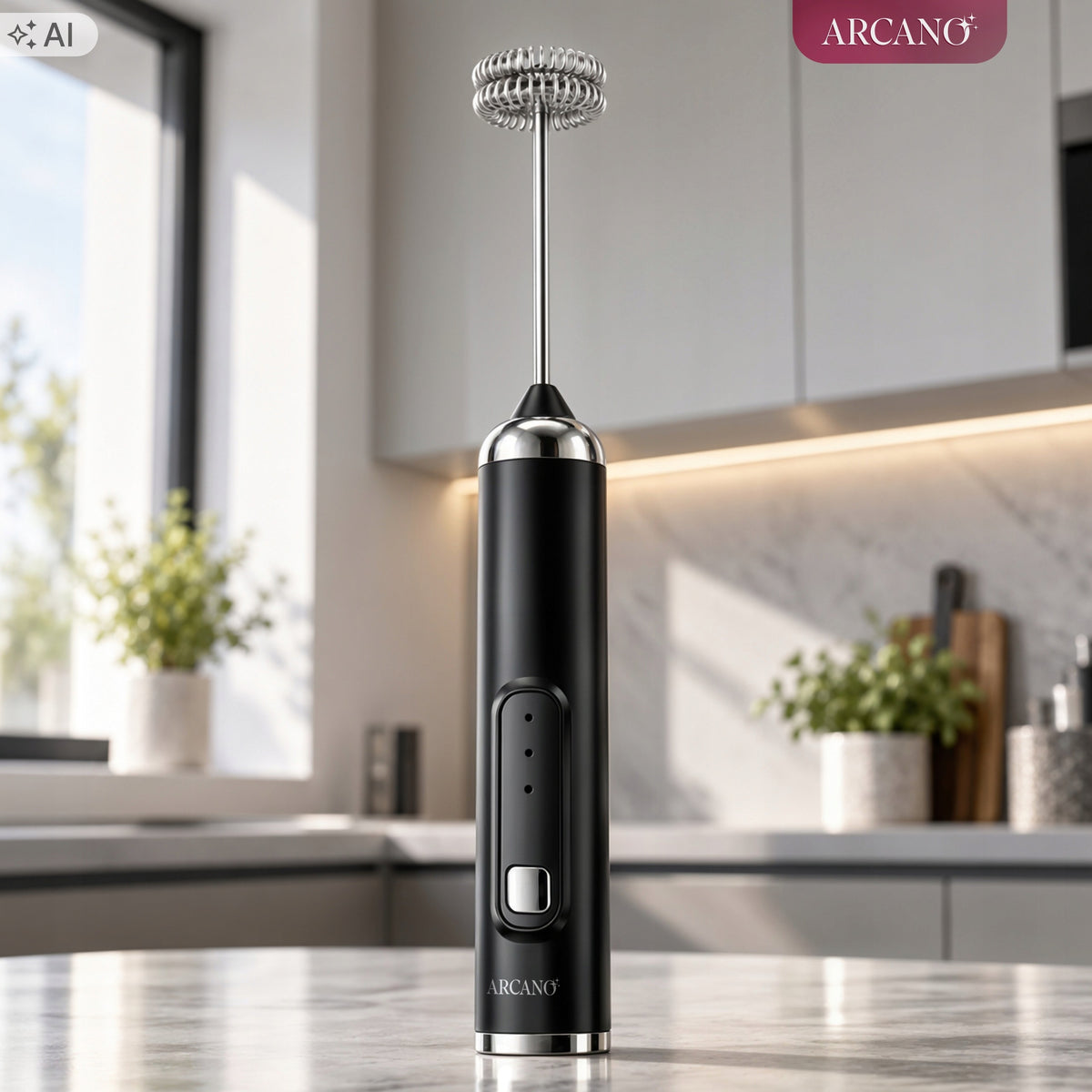 MILK FROTHER ELECTRIC HANDHELD MINI MIXER COFFEE BEATER USB-C + CASE Manufacturer code Spieniacz do mleka / 2 końcówki mieszające