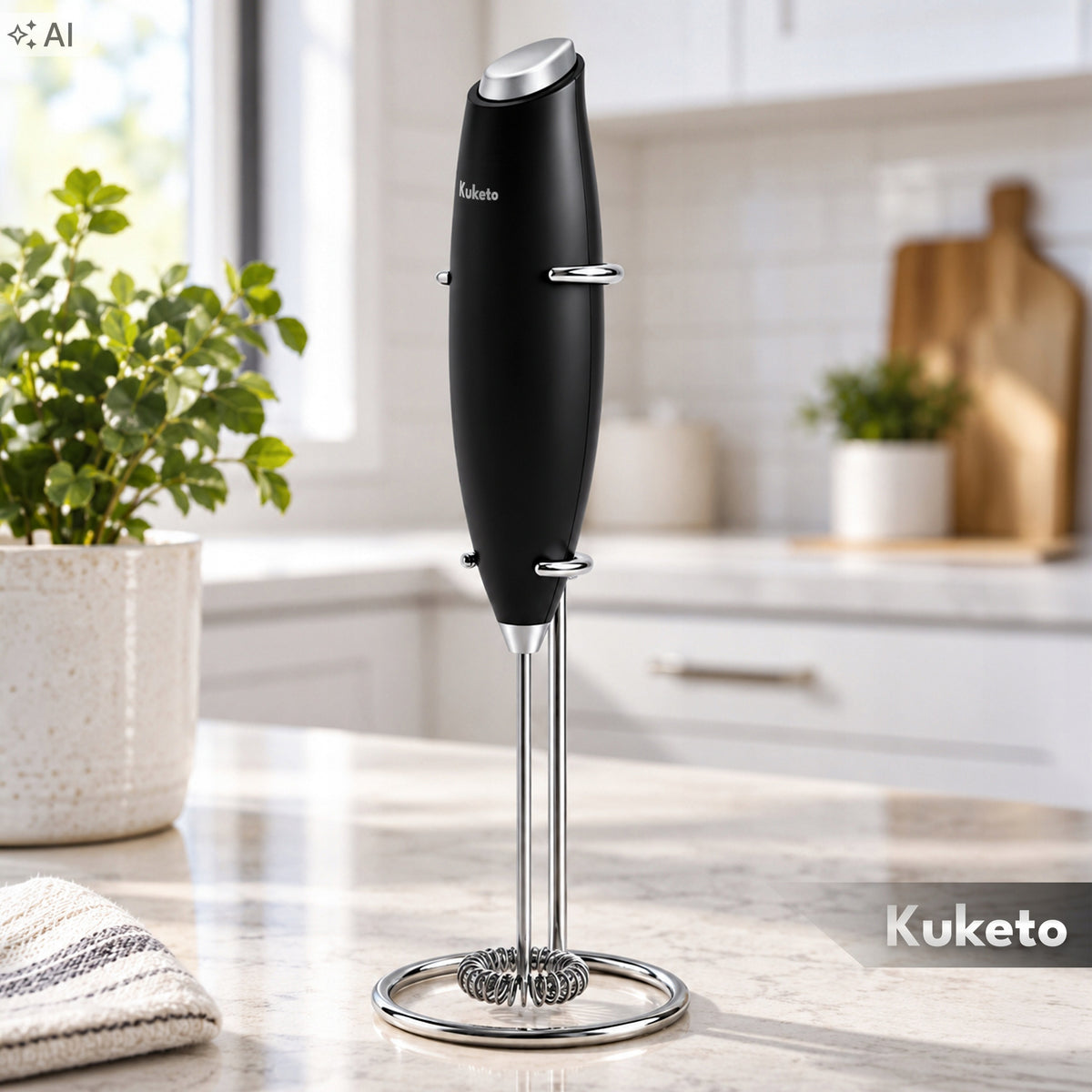 MILK FROTHER ELECTRIC HANDHELD MINI MIXER COFFEE BEATER WITH STAND Manufacturer code MINI MIKSER DO MIESZANIA KAKAO LATTE MATCHY