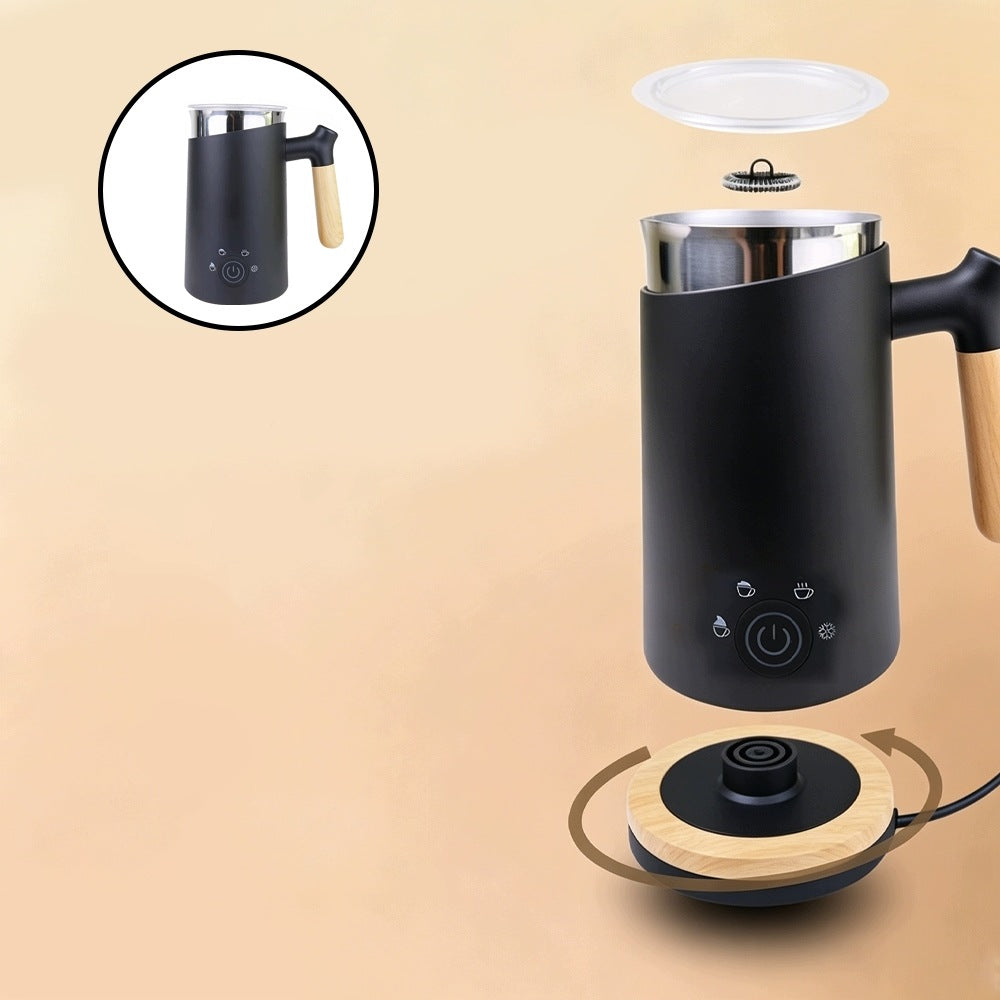 MILK FROTHER ELECTRIC HEATER 300ML 4 MODES 500W Dominant color black