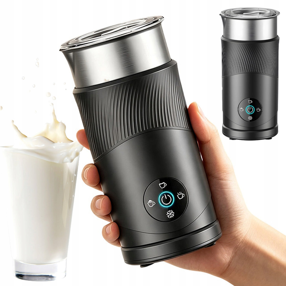 MILK FROTHER ELECTRIC PRECISE TEMPERATURE CONTROL 350ML