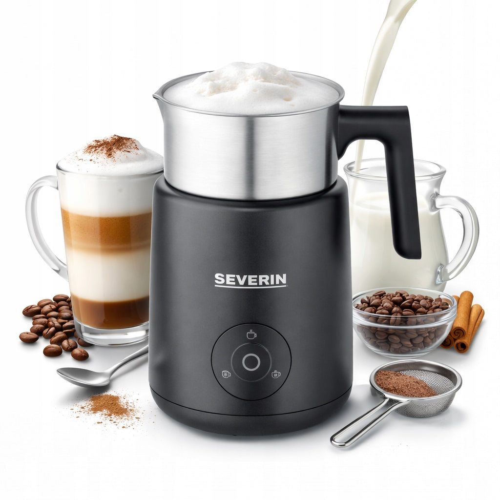 MILK FROTHER INDUCTION FOAM CHOCOLATE 400ML 500W SEVERIN SM 3579