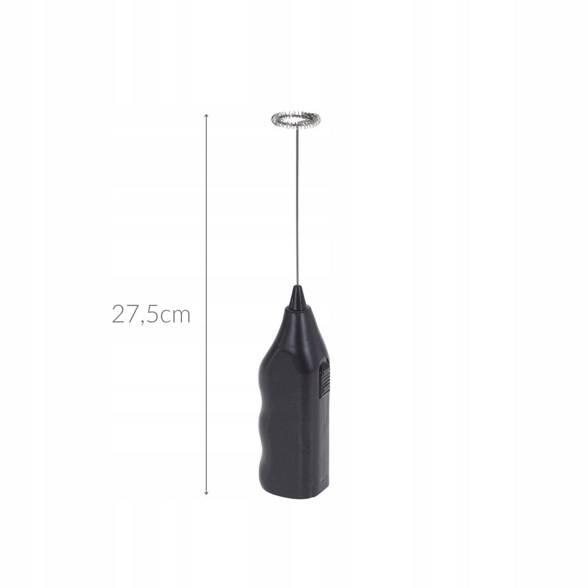 MILK FROTHER MANUAL BLACK BATTERY OPERATED 20.5 CM ELECTRIC COCKTAILER Brand Excellent Houseware