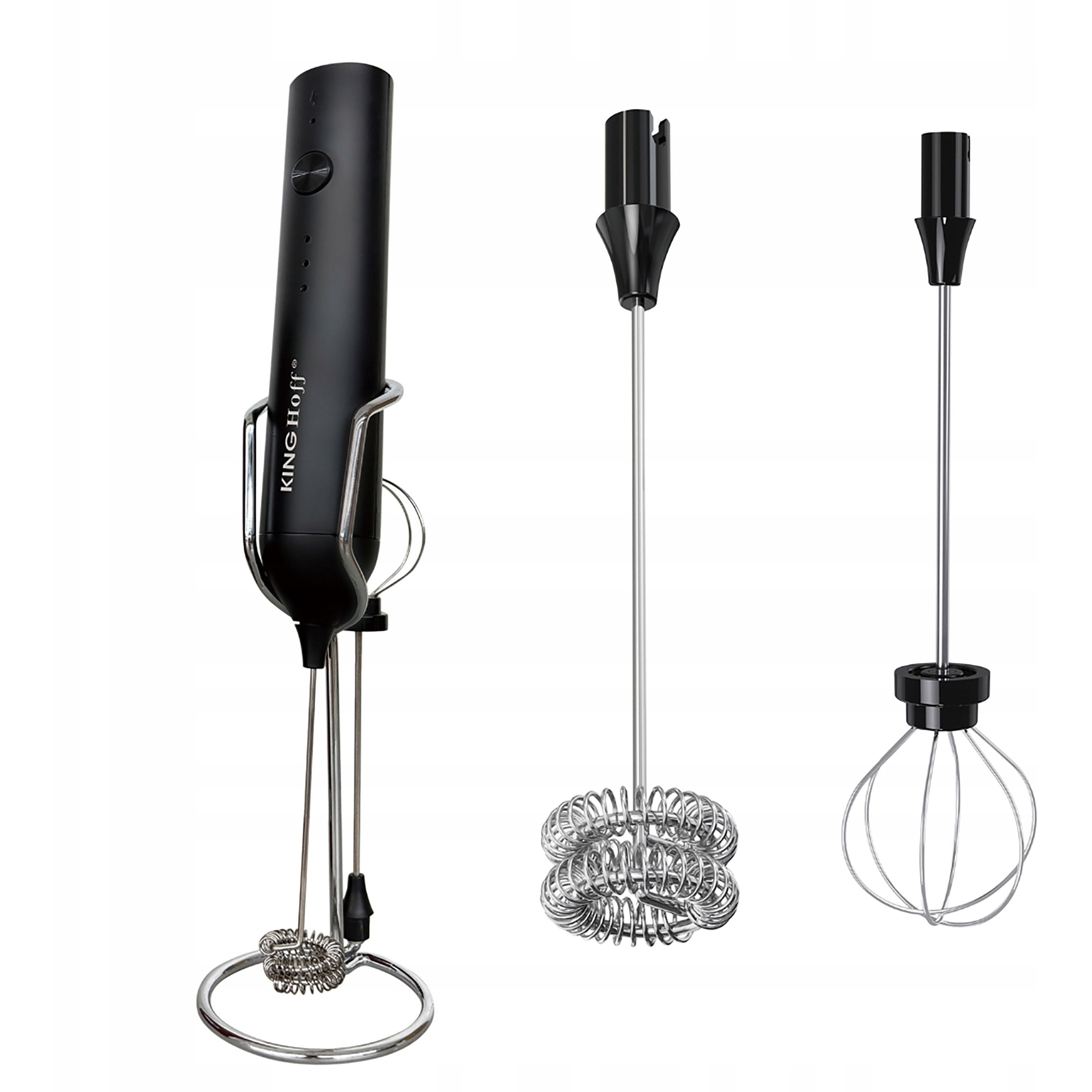 MILK FROTHER Rechargeable USB-C 3 Speeds 2 Tips Coffee Rack Manufacturer code SPIENIACZ DO MLEKA akumulatorowy USB-C Banti