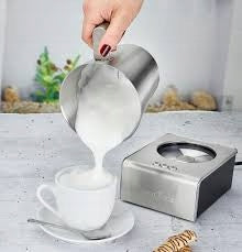MILK FROTHER with Heater AUTOMATIC Pitcher Coffee STRONG cup Brand Profi Cook