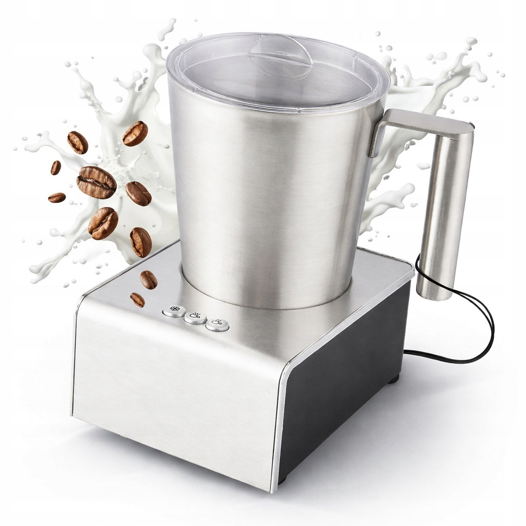 MILK FROTHER with Heater AUTOMATIC Pitcher Coffee STRONG cup