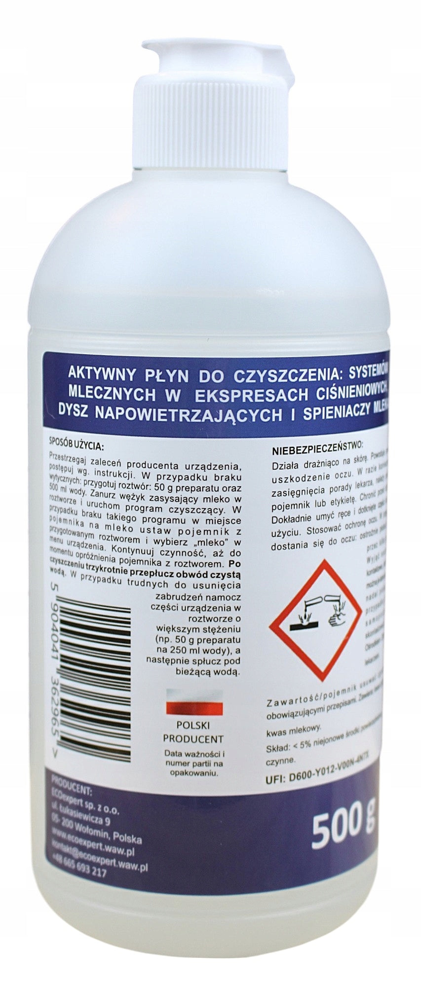MILK SYSTEM CLEANER milk frothing circuit cleaner 500g Brand ECOexpert
