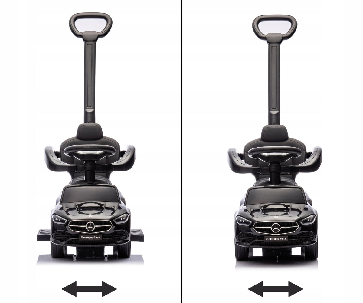 MILLY MALLY Vehicle with handle Mercedes C-Class Deluxe black