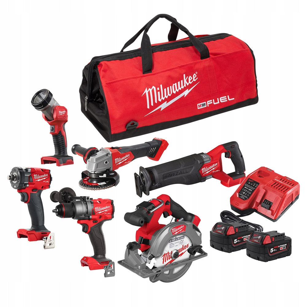 MILWAUKEE M18 Powerpack: POWERPACK 18 V Set | M18 FPP6H3-502B