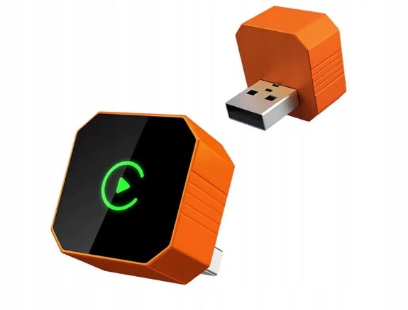 MINI ADAPTER CARPLAY ANDROID AUTO WIRELESS WFI BT 5GHz Wifi BT 5.2 USB Brand Kopier