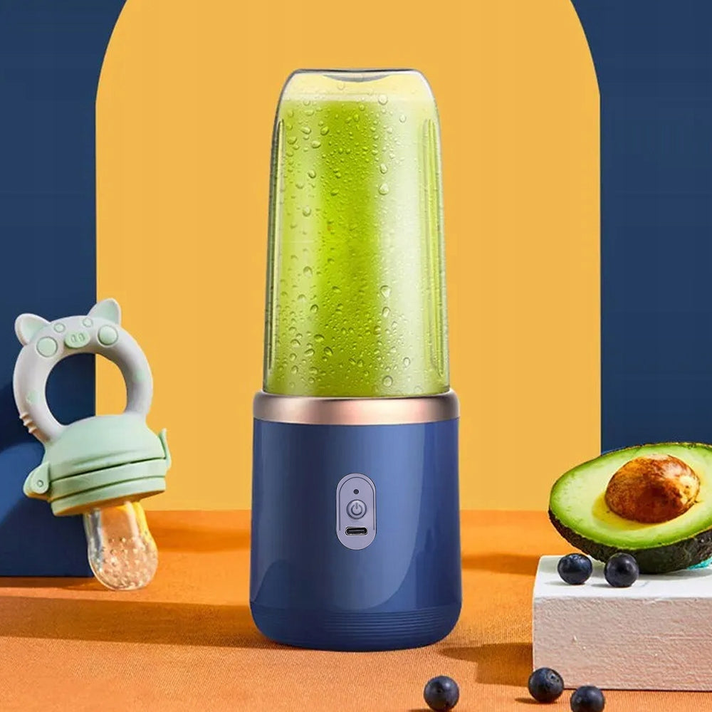 MINI BLENDER CHARGED BY USB JUICE CUP 1500MAH DARK BLUE Brand no brand