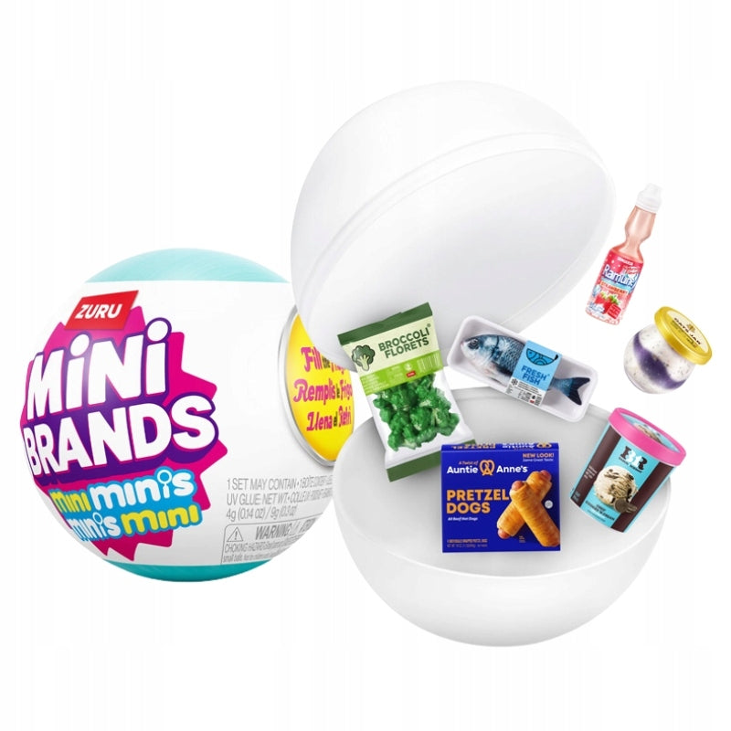 MINI BRANDS FILL THE FRIDGE CAPSULE FILL FRIDGE BALL MINIS 8+ Manufacturer code 77711GQ1