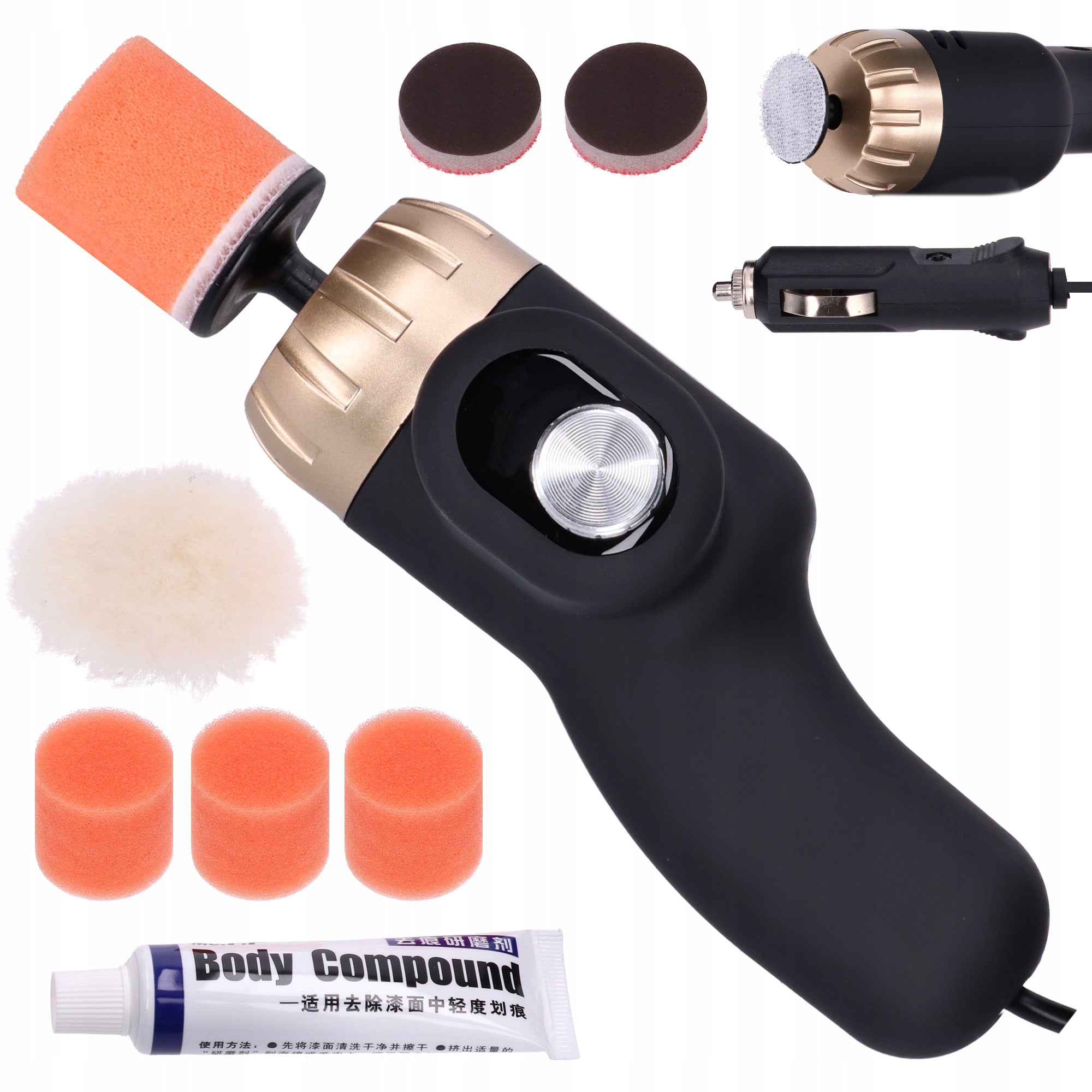 MINI CAR POLISHER POLISHING MACHINE SET