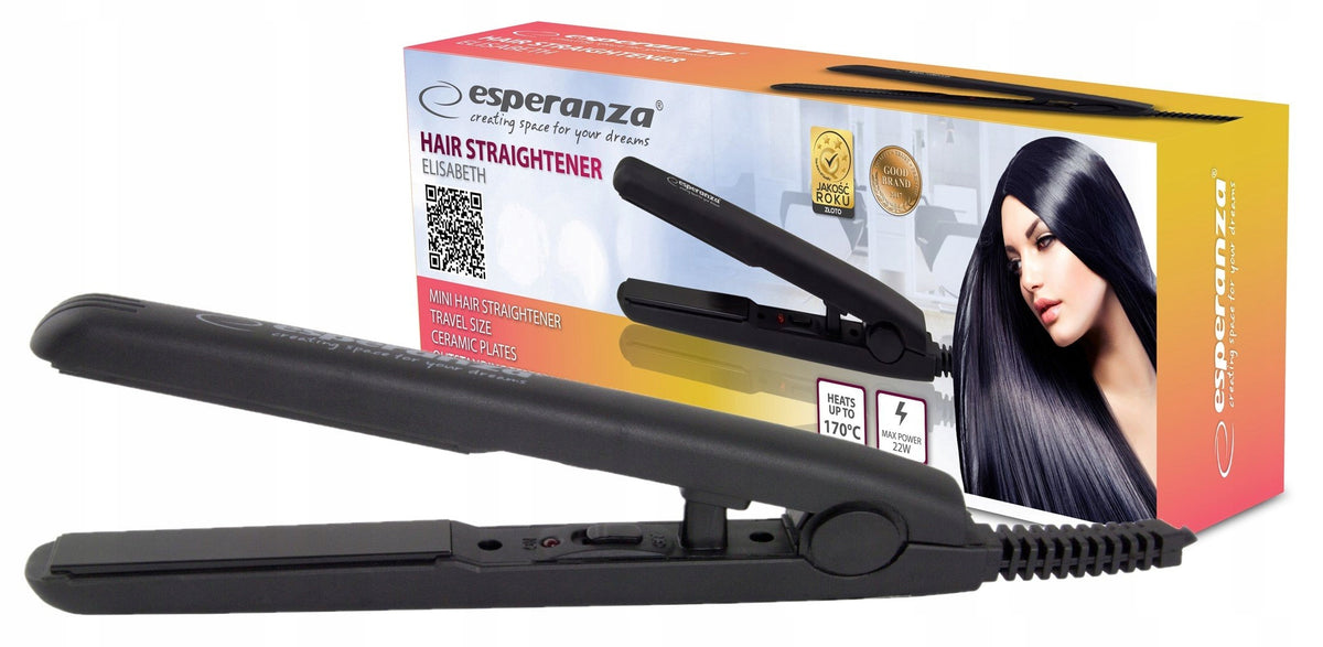 MINI CERAMIC HAIR STRAIGHTENER TRAVEL FOR BAG