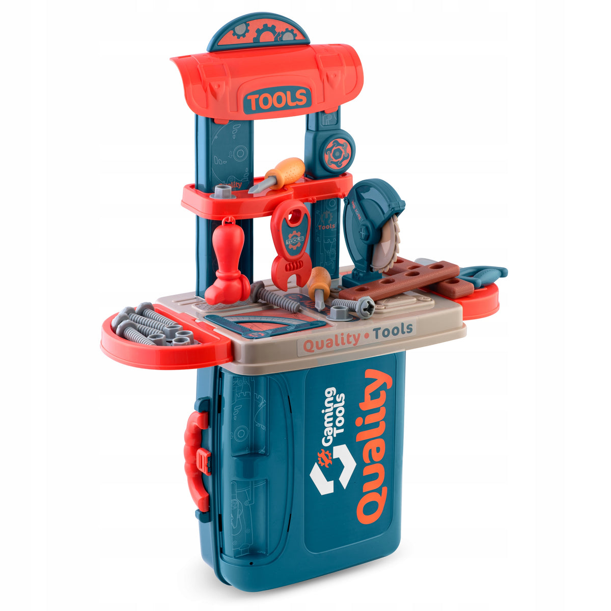 MINI DIY WORKSHOP FOR CHILDREN WITH TOOLS IN A SUITCASE RICOKIDS Brand RicoKids