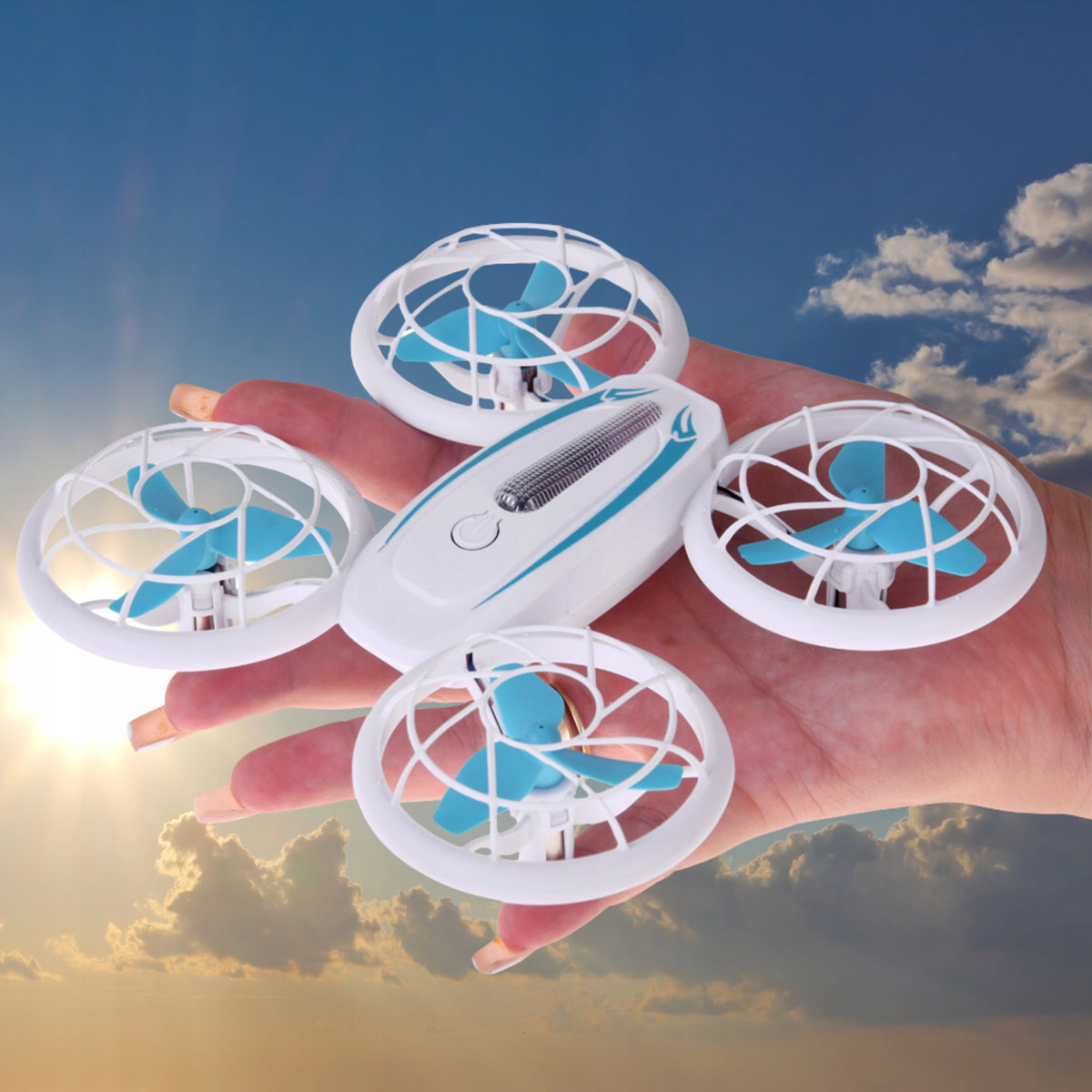 MINI DRONE with LED Lighting Remote Control Aerobatics 360° for Child Gift EAN (GTIN) 5908453207258