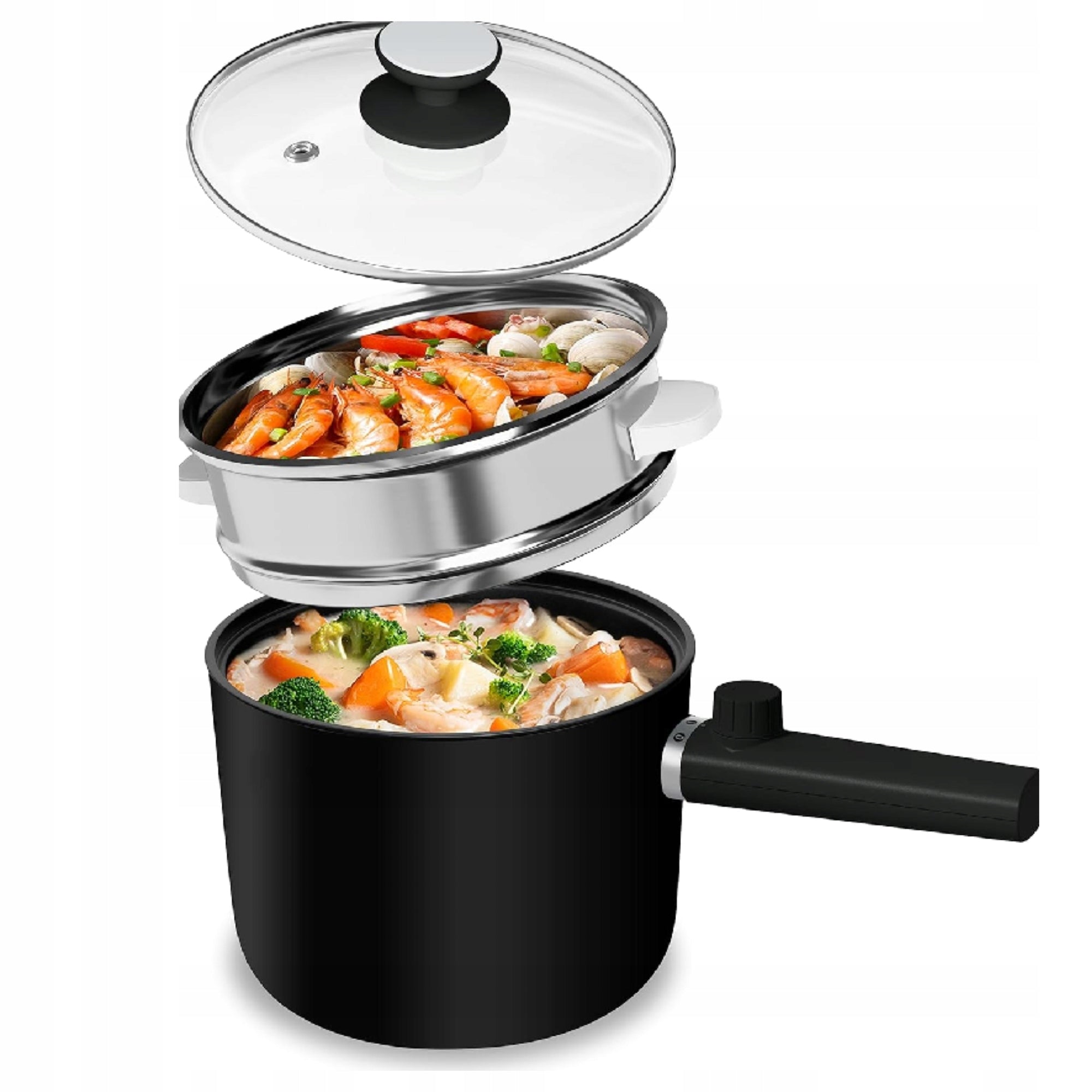 MINI ELECTRIC TOURIST POT 1,5L WITH NON-STICK COATING Brand no brand