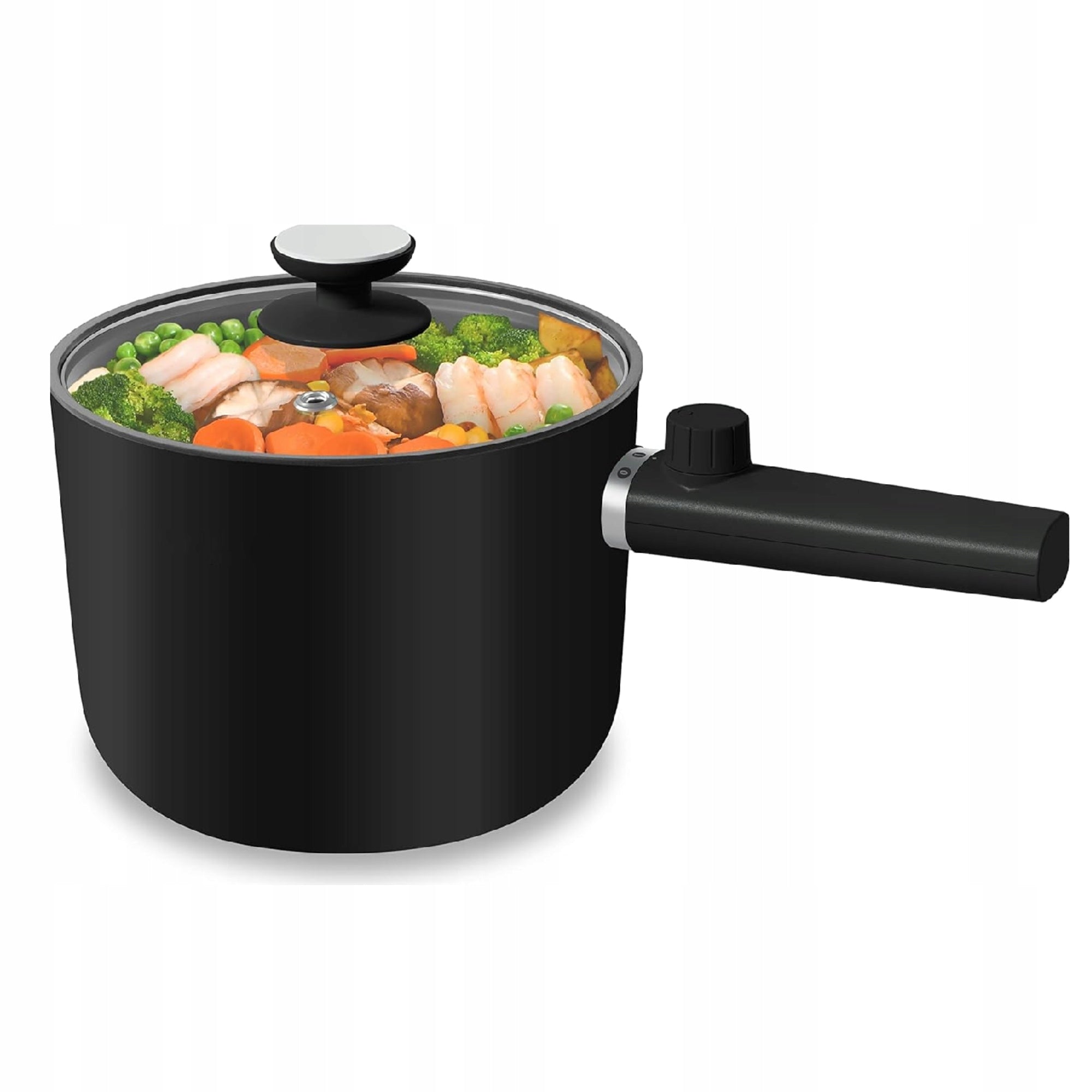 MINI ELECTRIC TOURIST POT 1,5L WITH NON-STICK COATING