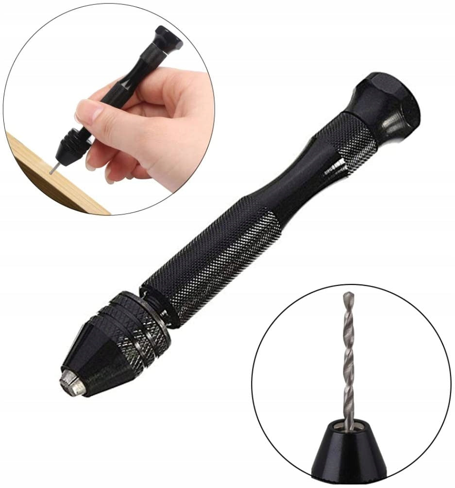 MINI HAND DRILL SOLID MODELING PRECISION DRILL BIT 0,5-3 mm HSS 26 Brand Kraftverk