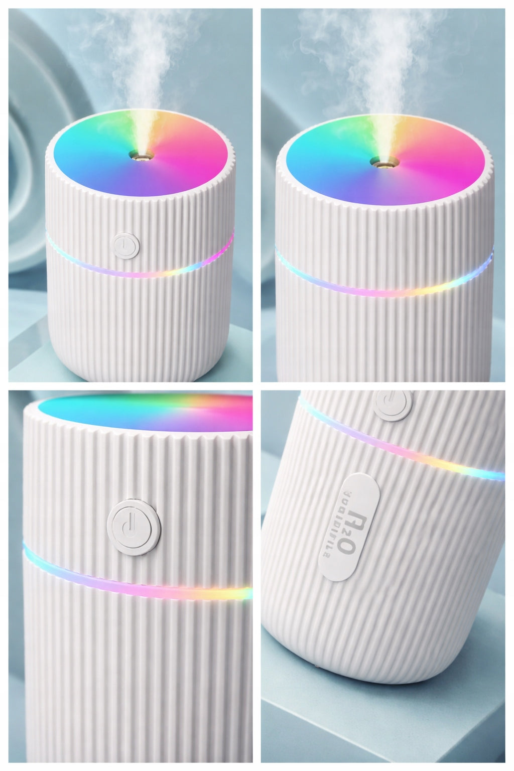 MINI HUMIDIFIER LED DIFFUSER RGB USB AROMATHERAPY NIGHT LIGHT 2IN1 Packaging status original