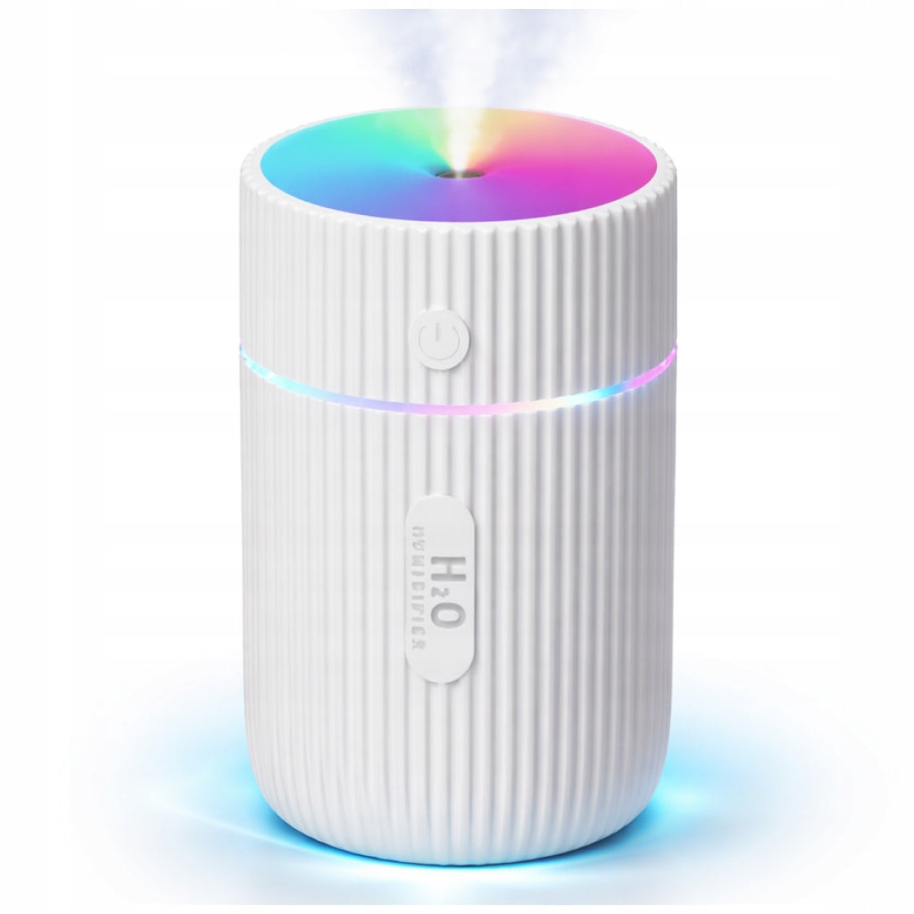 MINI HUMIDIFIER LED DIFFUSER RGB USB AROMATHERAPY NIGHT LIGHT 2IN1