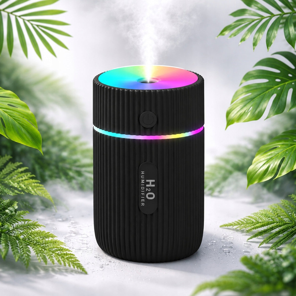 MINI HUMIDIFIER LED RGB USB DIFFUSER AROMATHERAPY NIGHT LIGHT 2IN1 Packaging status original