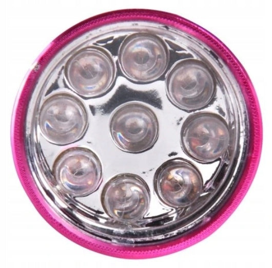 MINI LAMP LED/UV FLASHLIGHT 9W FOR CURING HYBRID PORTABLE PINK Batteries included yes