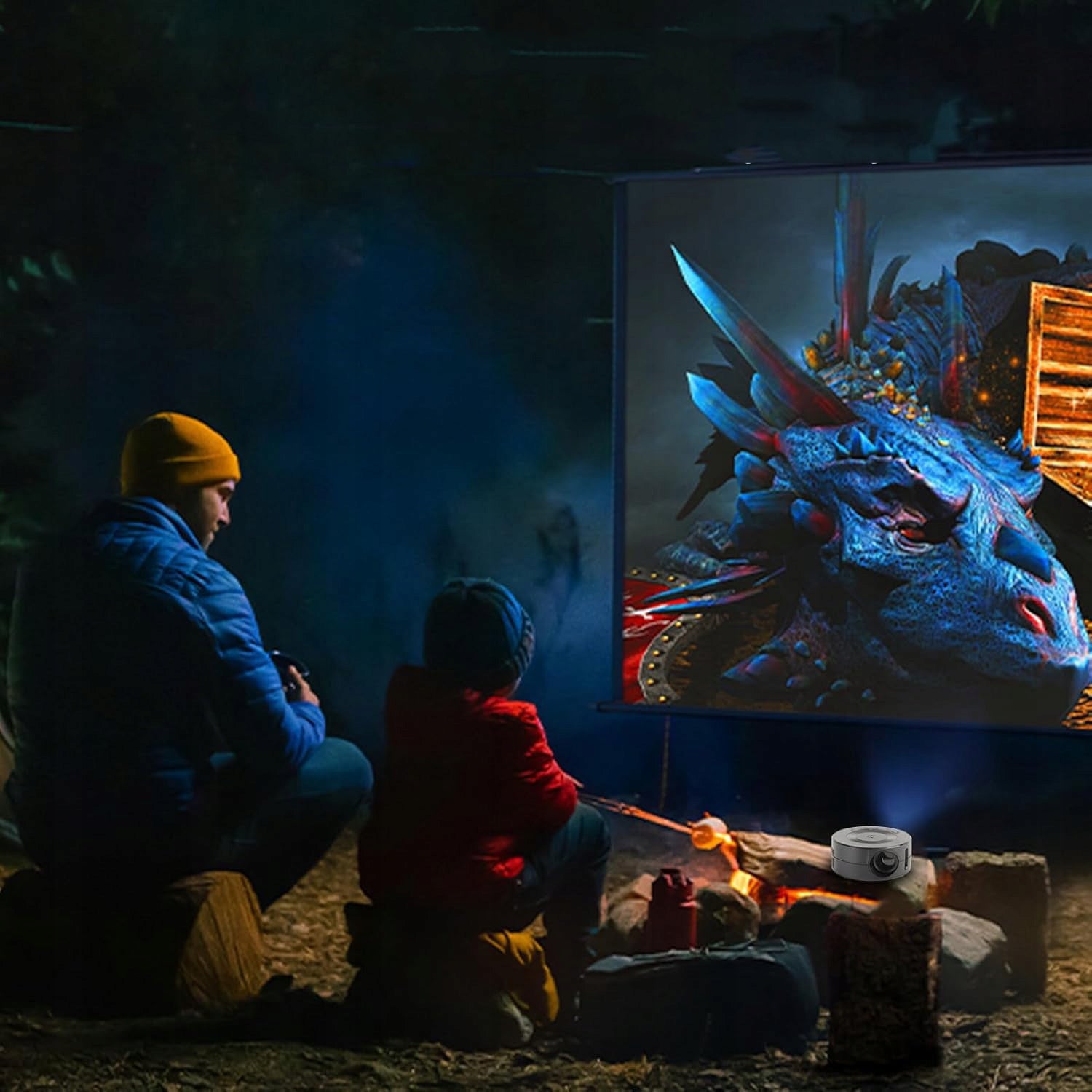 MINI LED PROJECTOR FOR PHONE, PORTABLE SMALL HOME PROJECTOR 1080P, 10W EAN (GTIN) 6926861237406