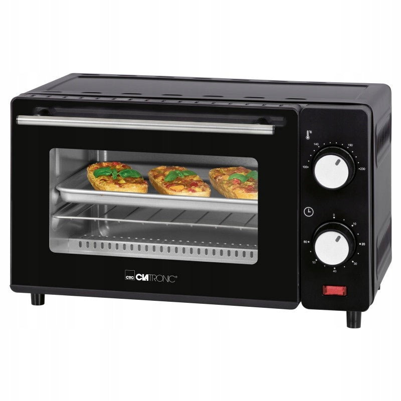 MINI OVEN ELECTRIC TIMER TOASTER GRILL 7L 650W FREESTANDING STRONG