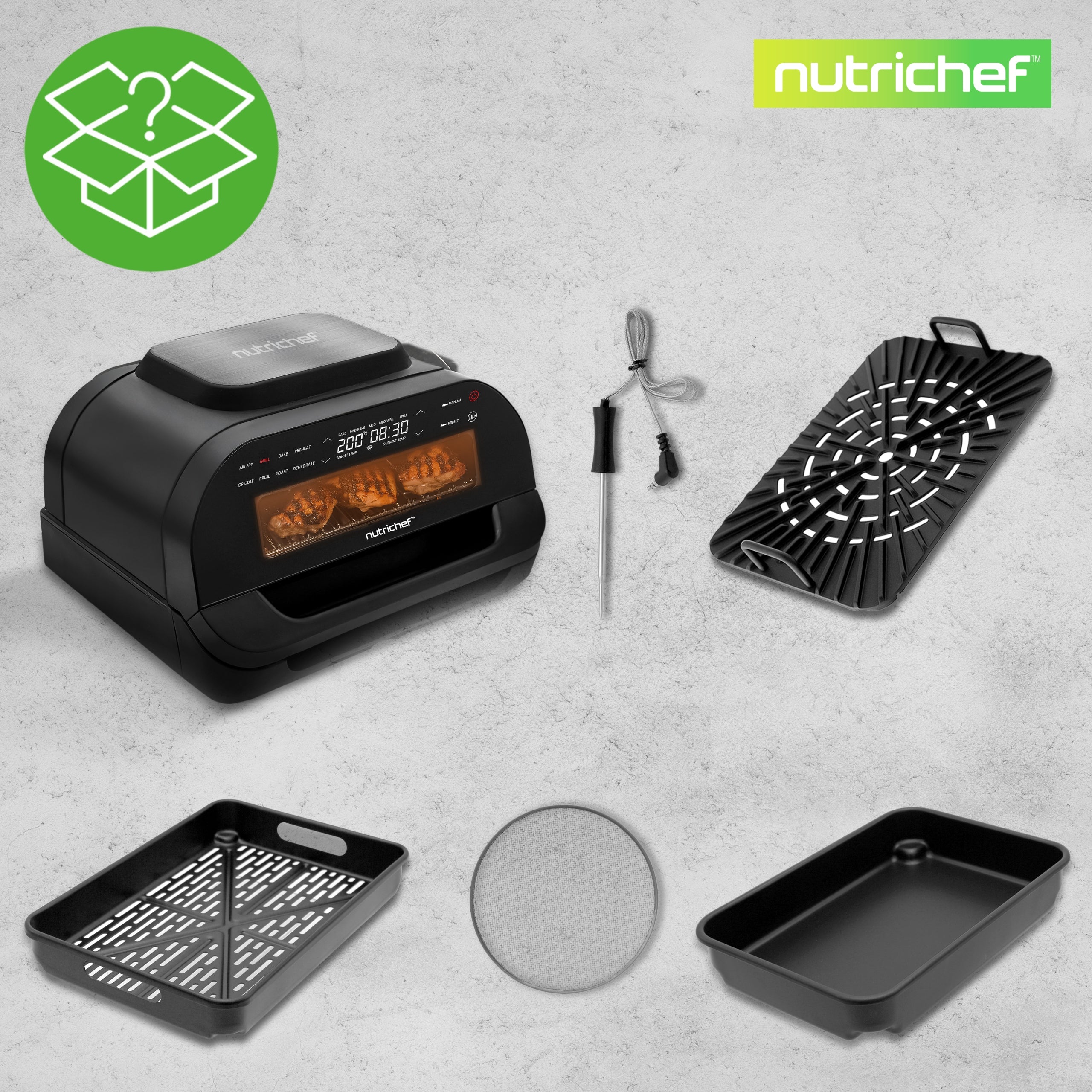 MINI OVEN GRILL ELECTRIC AIR FRYER NON-FAT AIR FRYER Brand no brand