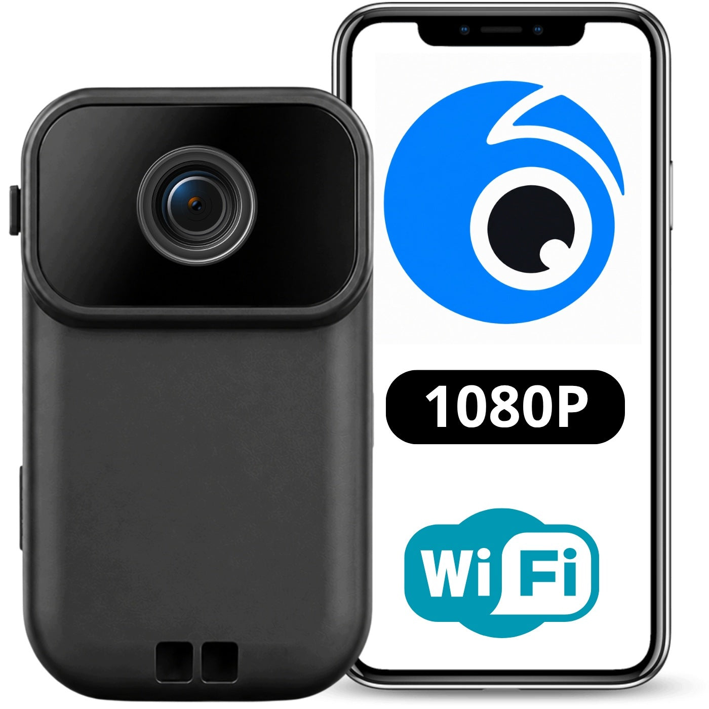 MINI PERSONAL SPORTS CAMERA FOR CLOTHING WIFI POLICE WATERPROOF ANDROID