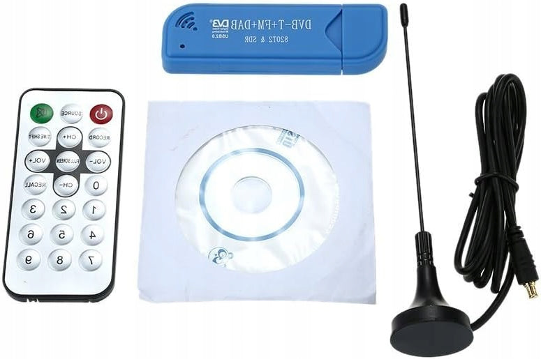 MINI PORTABLE DVB TUNER T DAB FM USB 2 0 SDR RTL2832U R820T2