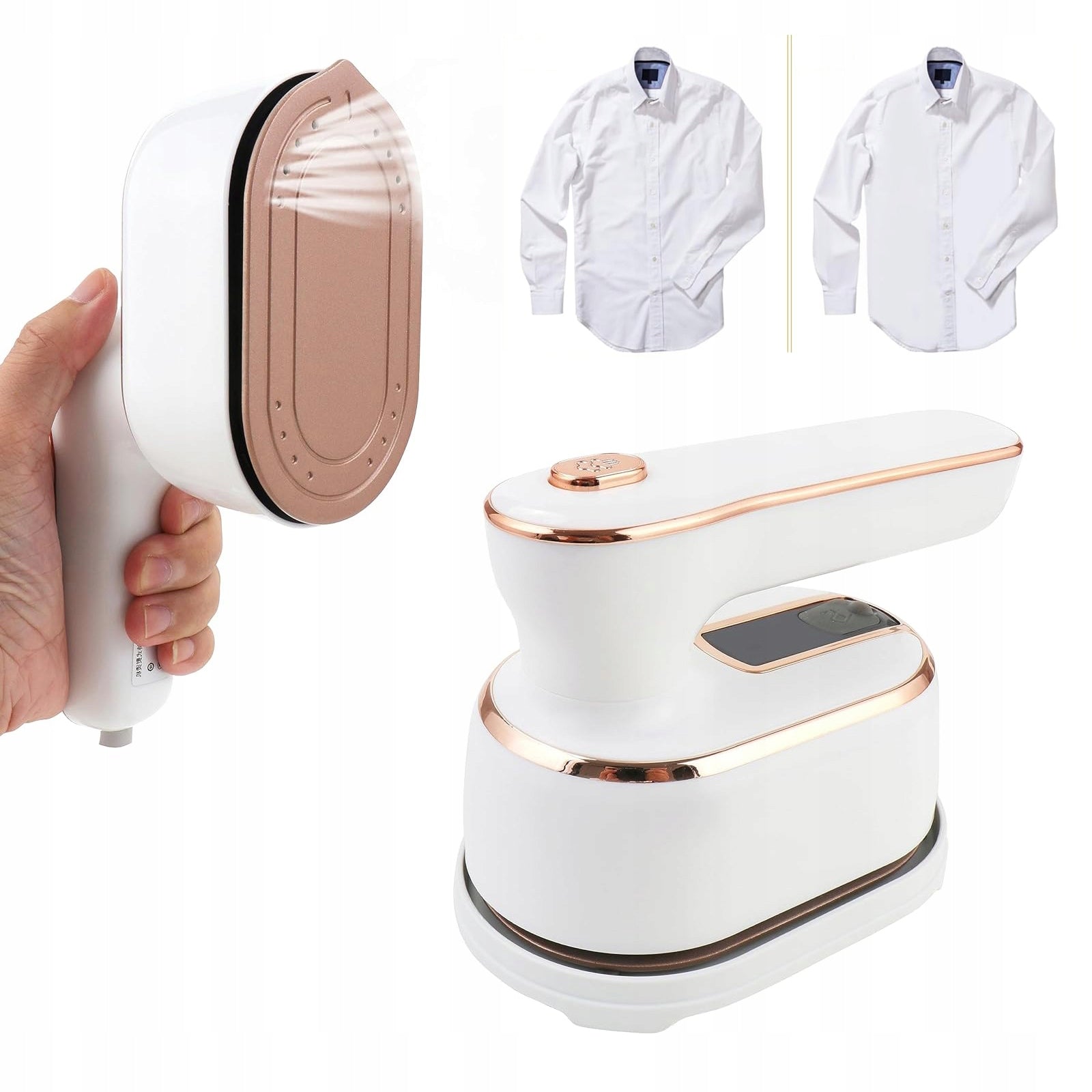 MINI PORTABLE TRAVEL STEAM IRON WHITE 1000W Brand no brand