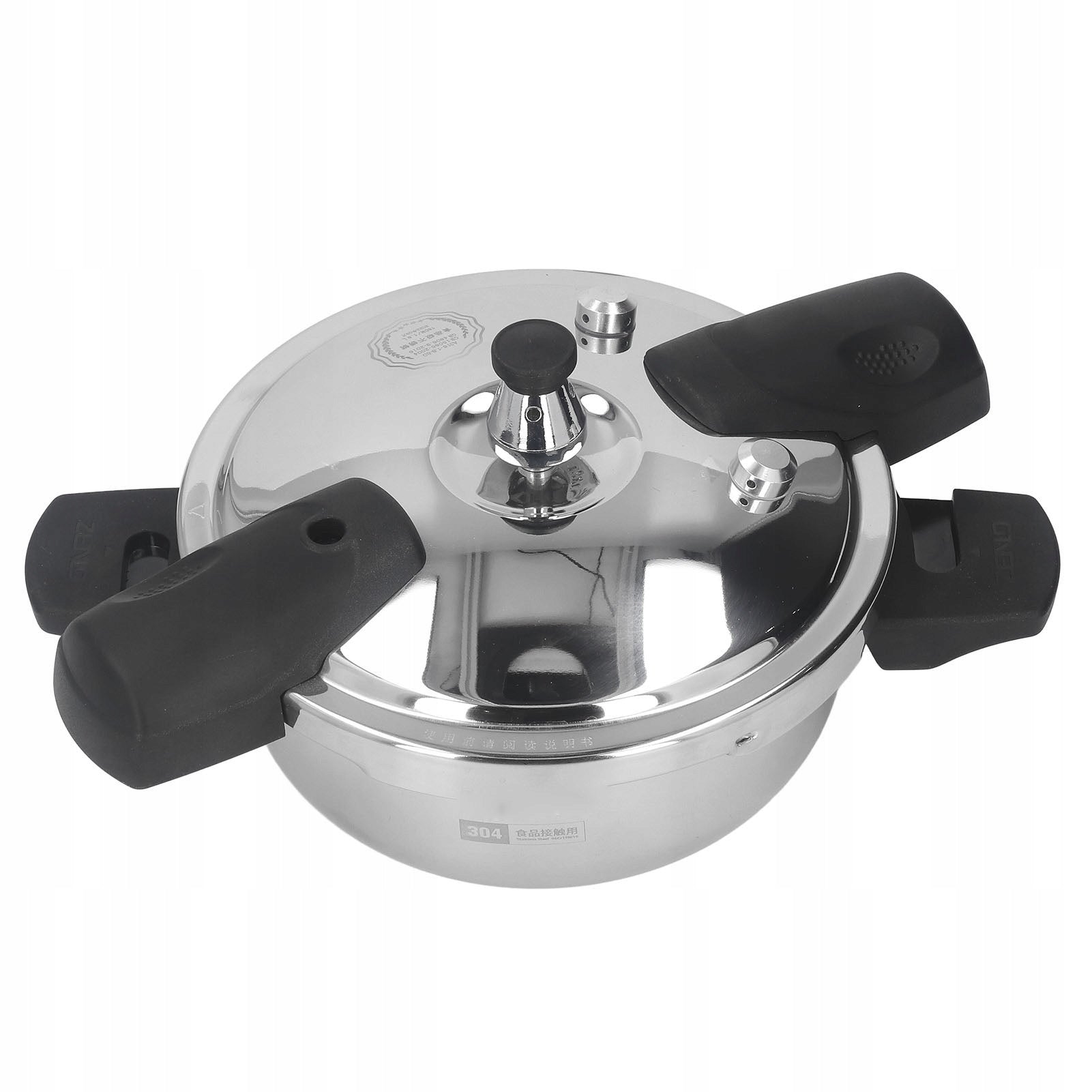 MINI PRESSURE COOKER PRESSURE POT STAINLESS STEEL 1,8L