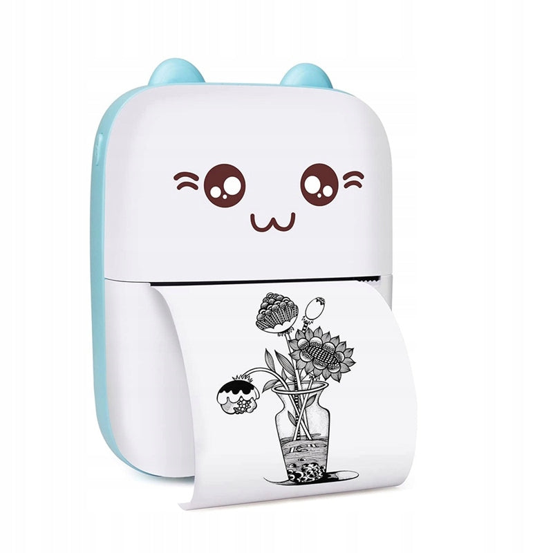 MINI PRINTER KITTY FOR PHOTOS THERMAL POCKET WIRELESS USB ROLL Brand LandToys