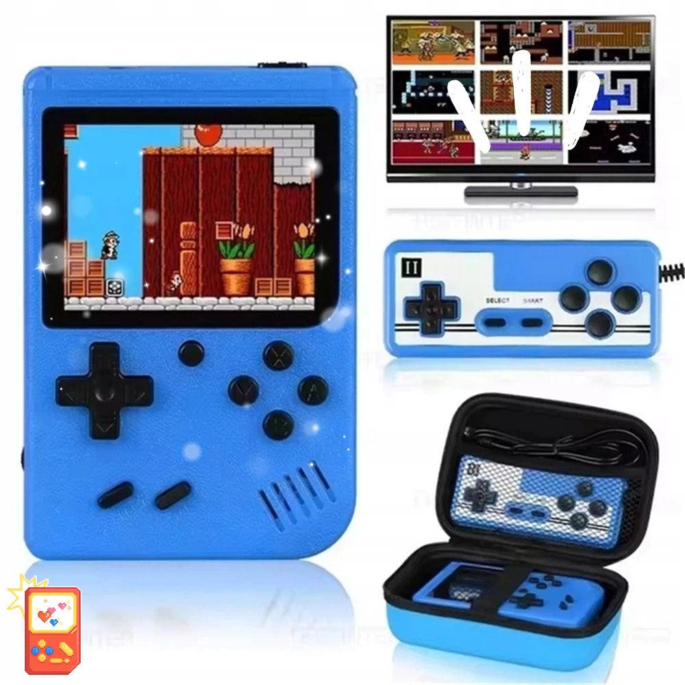MINI RETRO CONSOLE 800 GAMES INCLUDED 3 INCH TV JOIN FOR GIFT Brand no brand