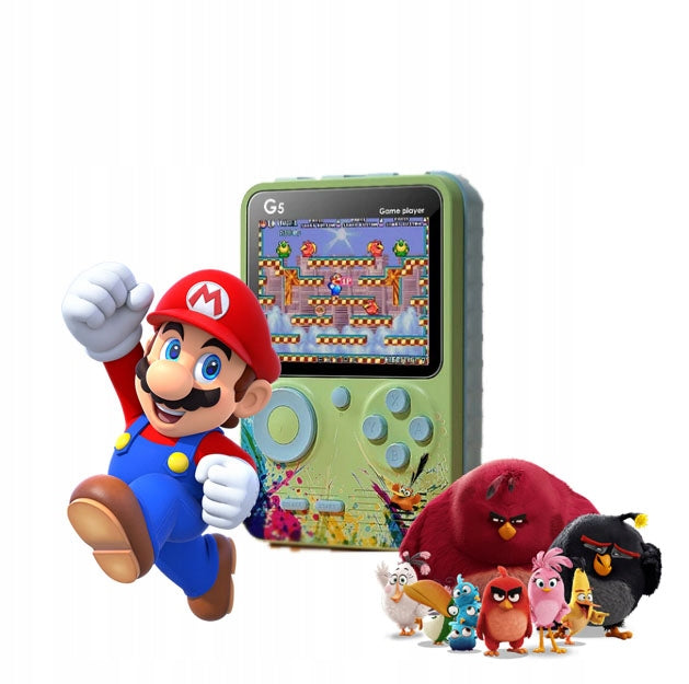 MINI RETRO GAMEBOY PORTABLE GAME CONSOLE 500 GAMES GAME AV TO TV CABLE Manufacturer code th7899