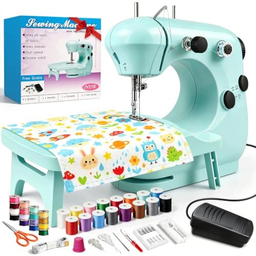 MINI SEWING MACHINE FOR BEGINNER ADULT STUDENTS 42 ACCESSORIES Brand no brand