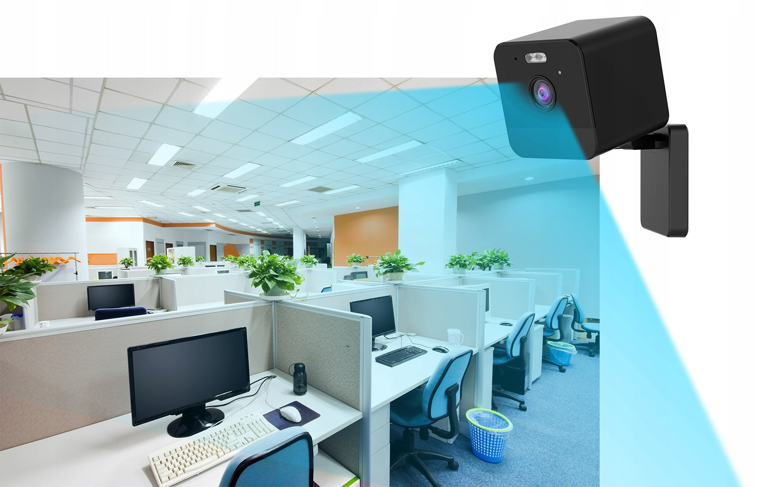 MINI SMART WIFI IP CAMERA 3MPx 2304*1296 FULL HD BLACK SMALL SPY Model Cube M3