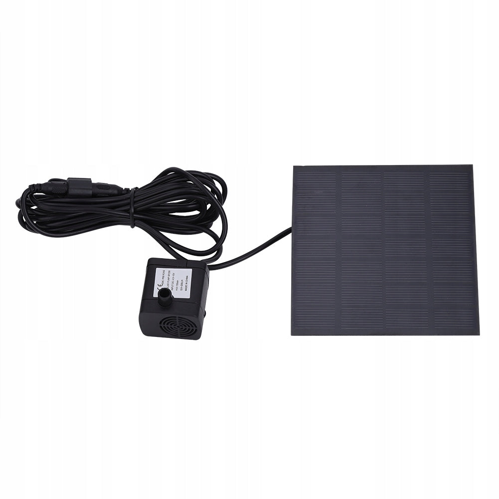 MINI SOLAR FOUNTAIN PUMP FOR POND WATER GARDEN 150 L/H Pump capacity l/h Do 500 l/h
