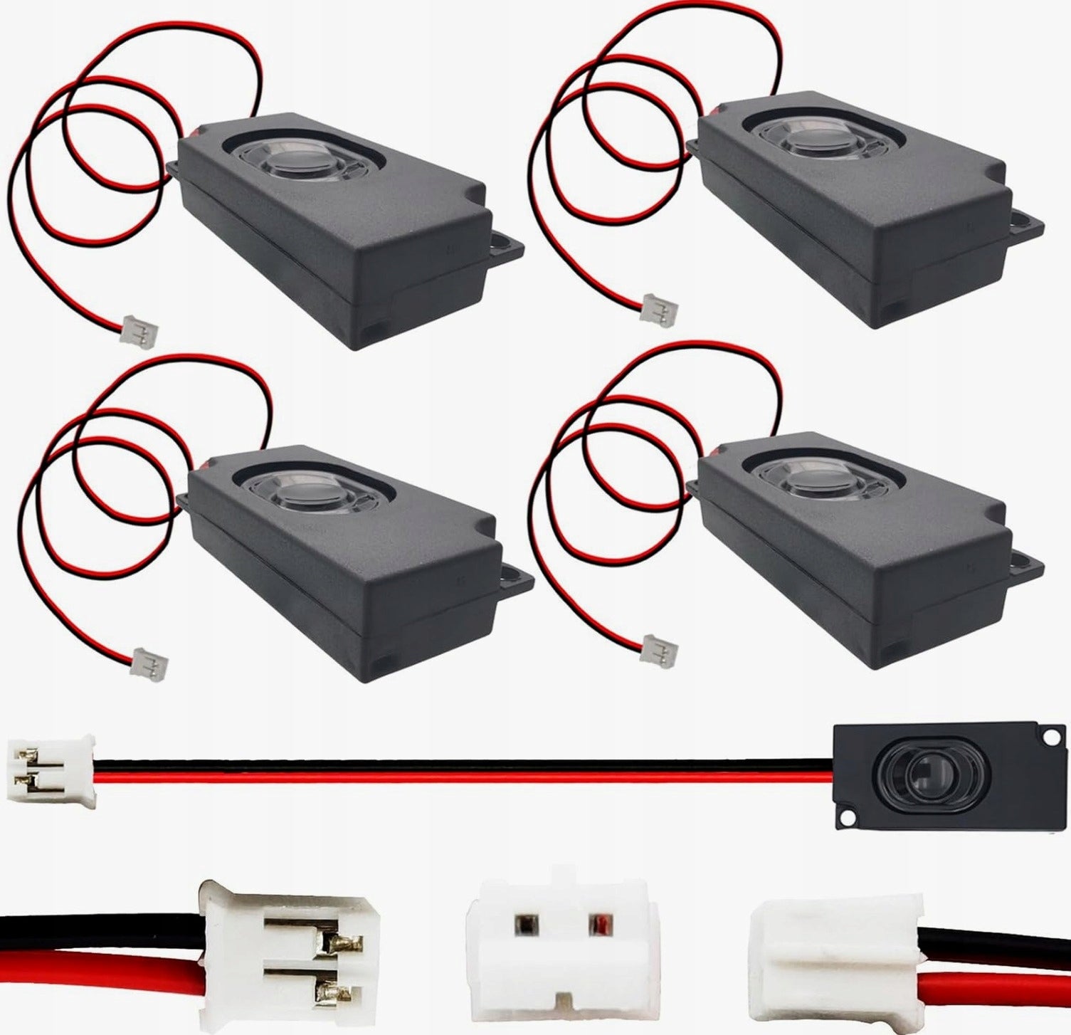 MINI SPEAKER 70X33X156MM 3W 8 OHM PORTABLE SET OF 4