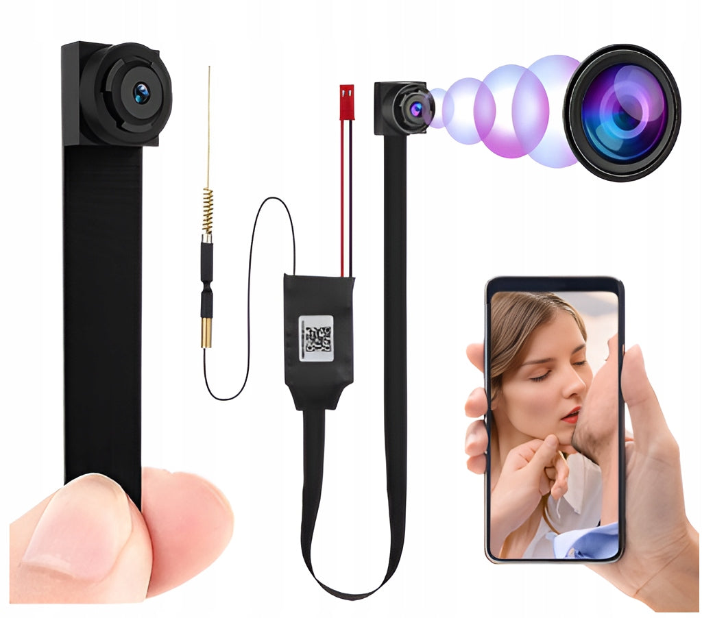 MINI SPY CAMERA HIDDEN WIFI MOTION DETECTION REMOTE VIEWING ON PHONE