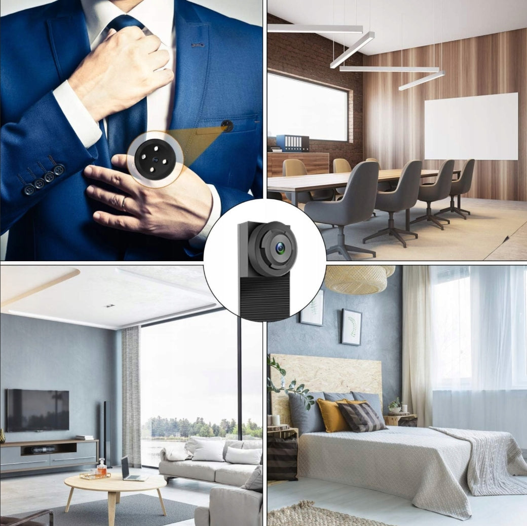 MINI SPY CAMERA HIDDEN WIRELESS BUTTON WITH MOTION SENSOR DVR Manufacturer code Mini kamera modułowa PC1