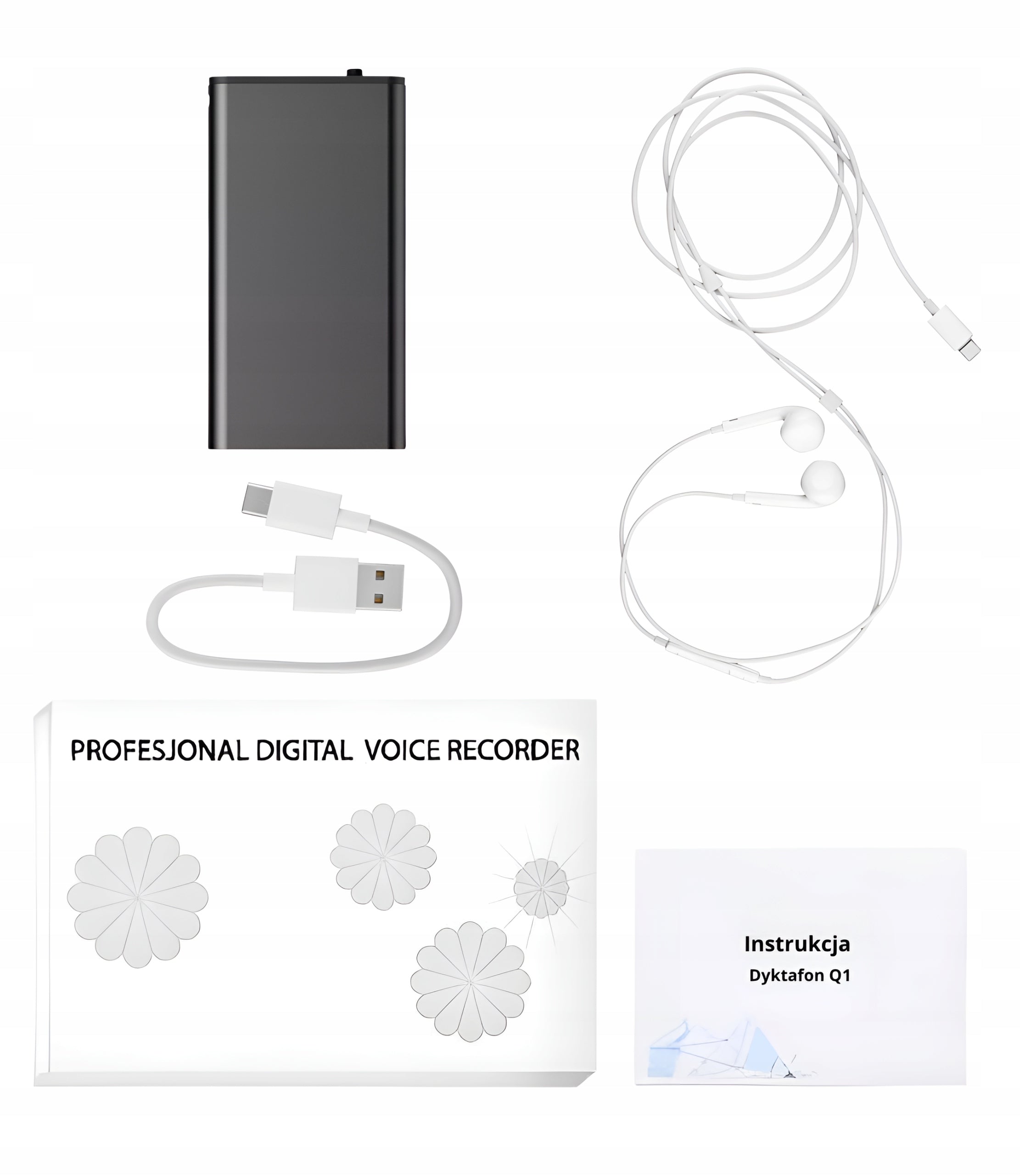 MINI SPY RECORDER SMALL EAVESDROPPING RECORDER DETECTION 2 MODES OF OPERATION Packaging status original