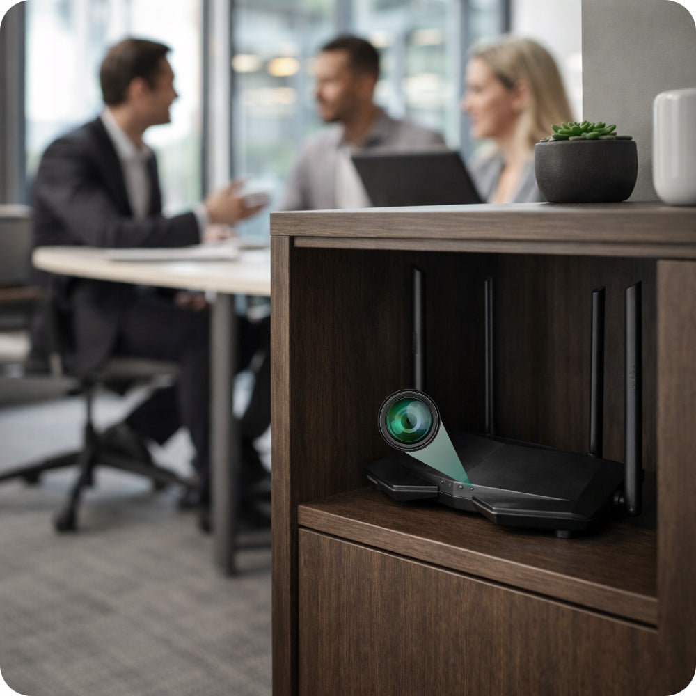 MINI SPY WIFI CAMERA HIDDEN IN ROUTER LIVE PHONE PREVIEW Manufacturer code Mini kamera w ruterze WF-LY75 WiFi