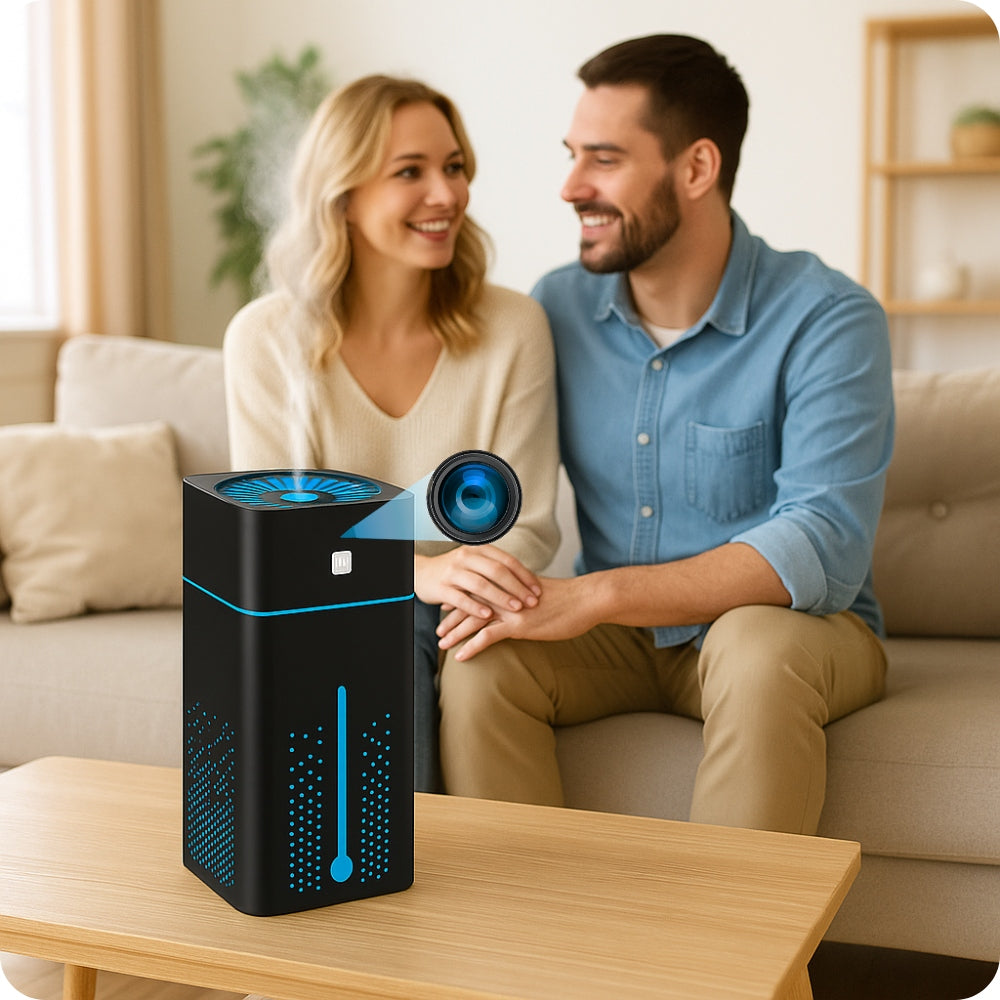 MINI SPY WIFI CAMERA IN HUMIDIFIER MOTION SENSOR PREVIEW ON PHONE Brand Spreest