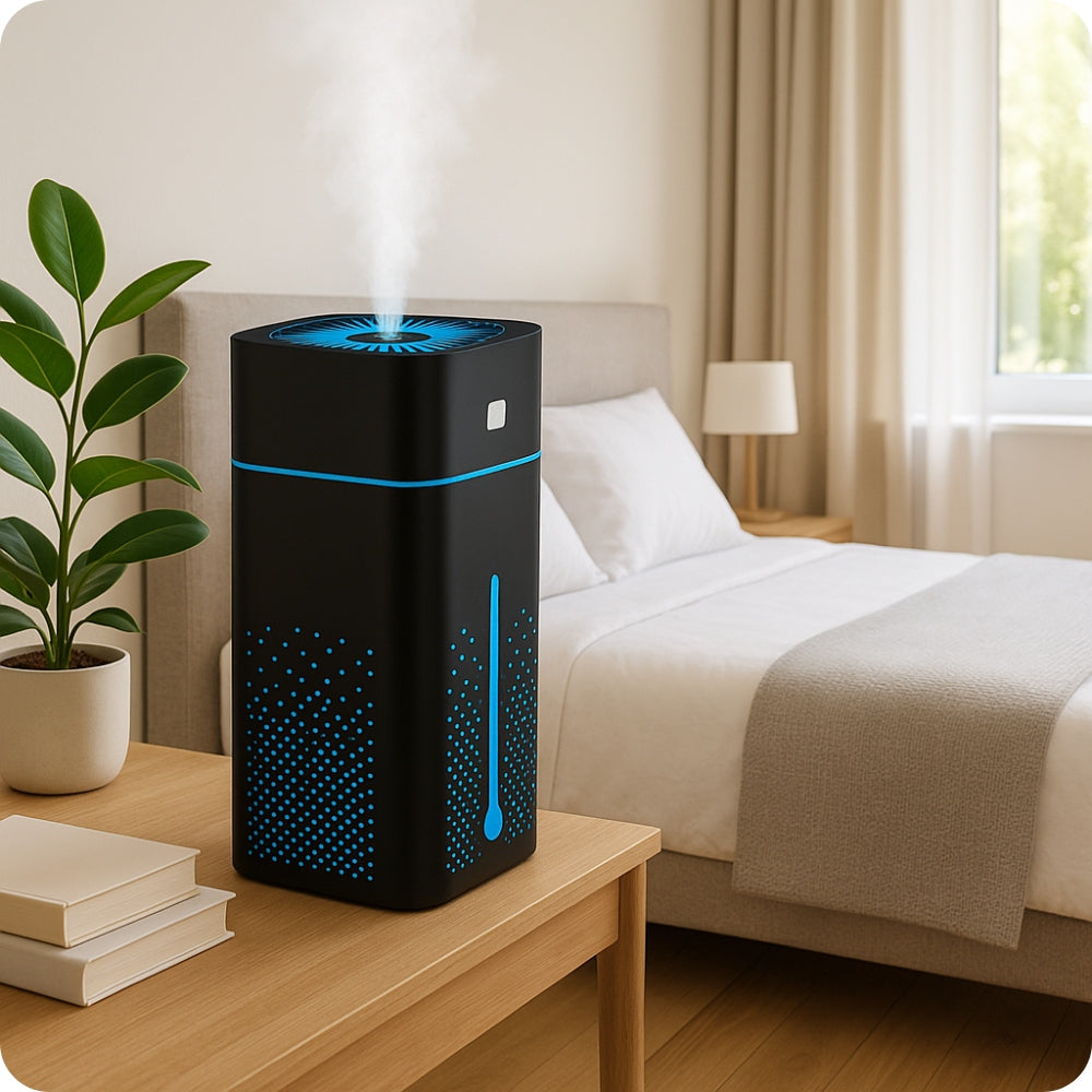 MINI SPY WIFI CAMERA IN HUMIDIFIER MOTION SENSOR PREVIEW ON PHONE Packaging status original